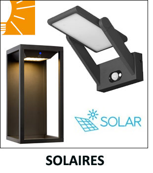 Appliques solaires - Eclairage jardin