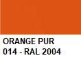 Couleur ROGER PRADIER ORANGE PUR 014 - RAL 2004