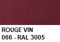 Couleur ROGER PRADIER ROUGE VIN 066 - RAL 3005