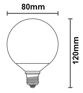 Dimensions globe girard sudron 716800