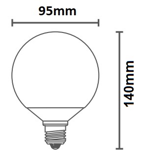 Dimensions globe girard sudron 716802