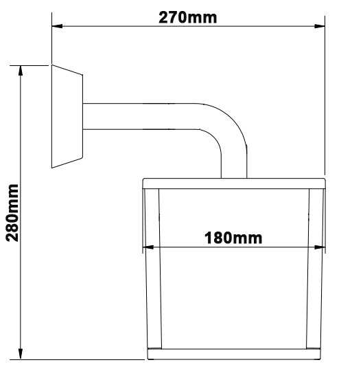 Dimensions applique TRIO CUBANGO