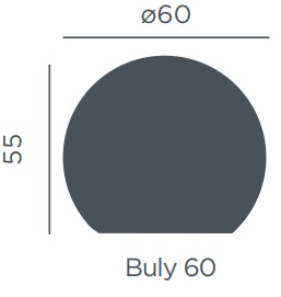 Dimensions boule New Garden Buly 60